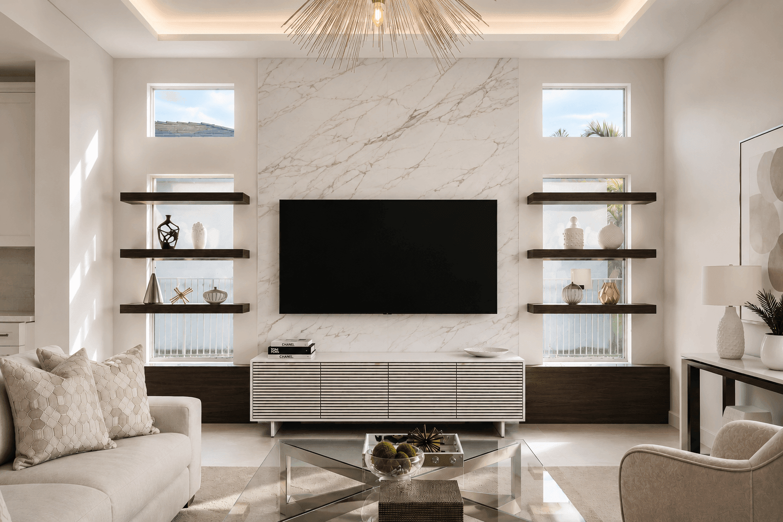 Custom built-in by Beyond Closets — media center 2